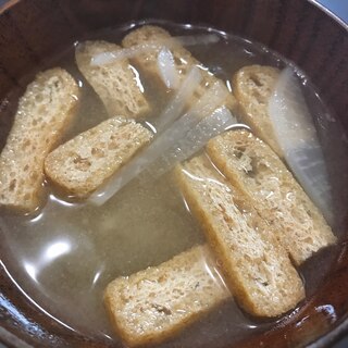 大根と油揚げのお味噌汁